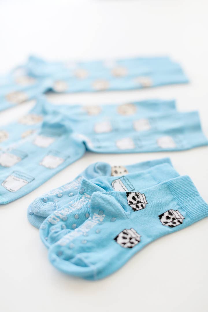 Kid’s Socks | Milk & Cookies | Mismatched | Toddler | Infant