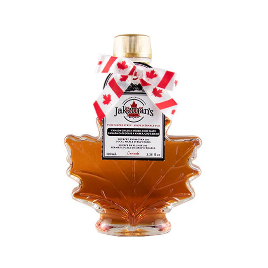 Pure Maple Syrup - Maple Leaf Glass