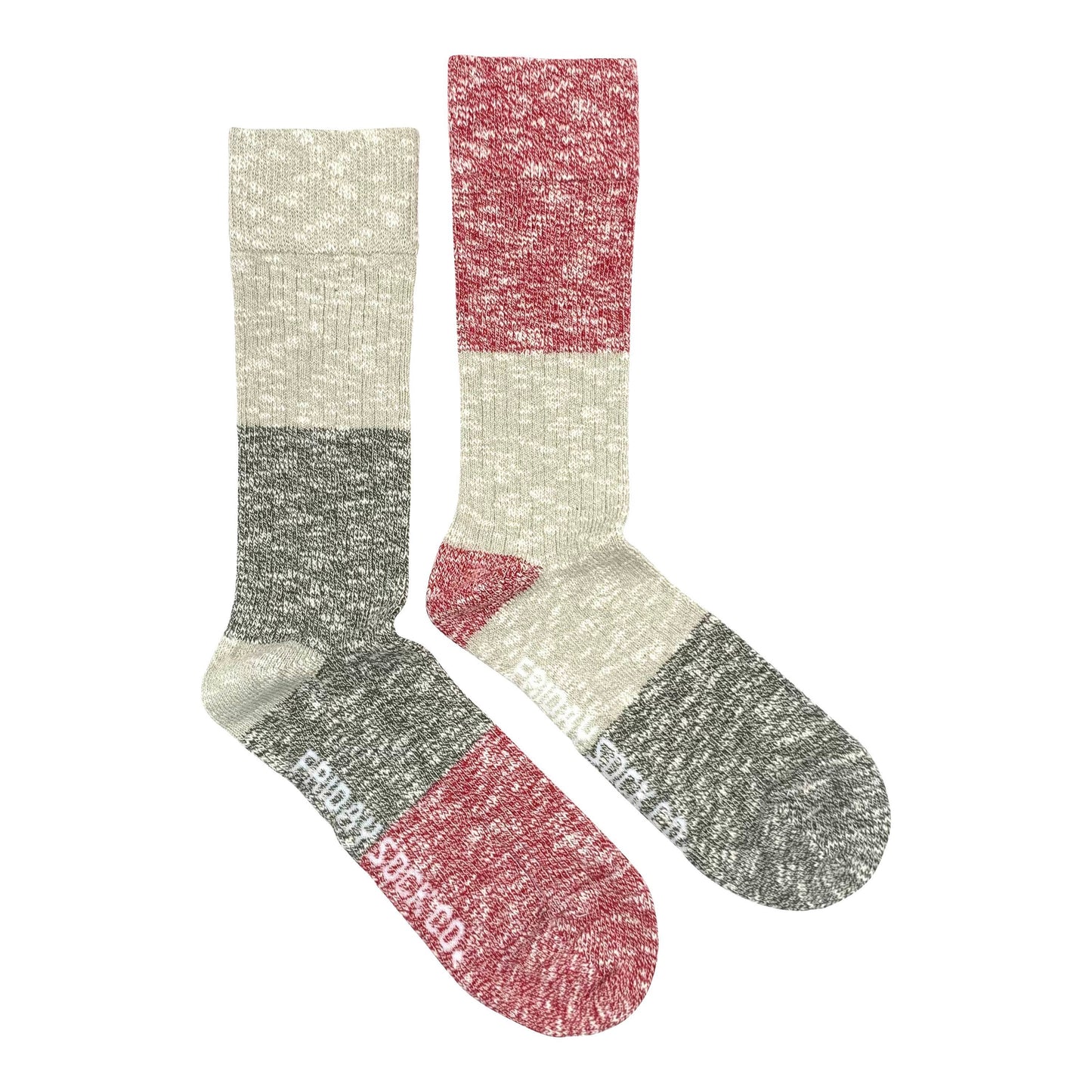 Men's Camp Socks | Winterberry | Mismatched Socks