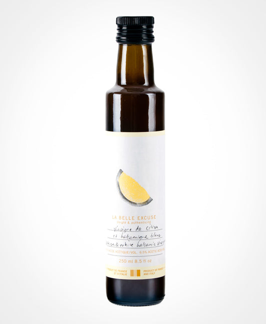 Lemon and White Balsamic Vinegar