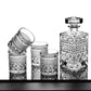 Whiskey Decanter With Glasses & Chilling Stones Gift Set