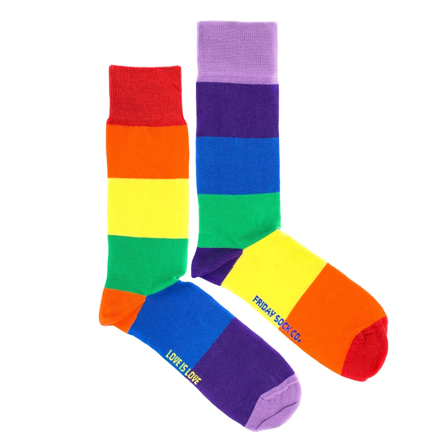 Men’s Socks | Love is Love | Pride | Rainbow | Colourful