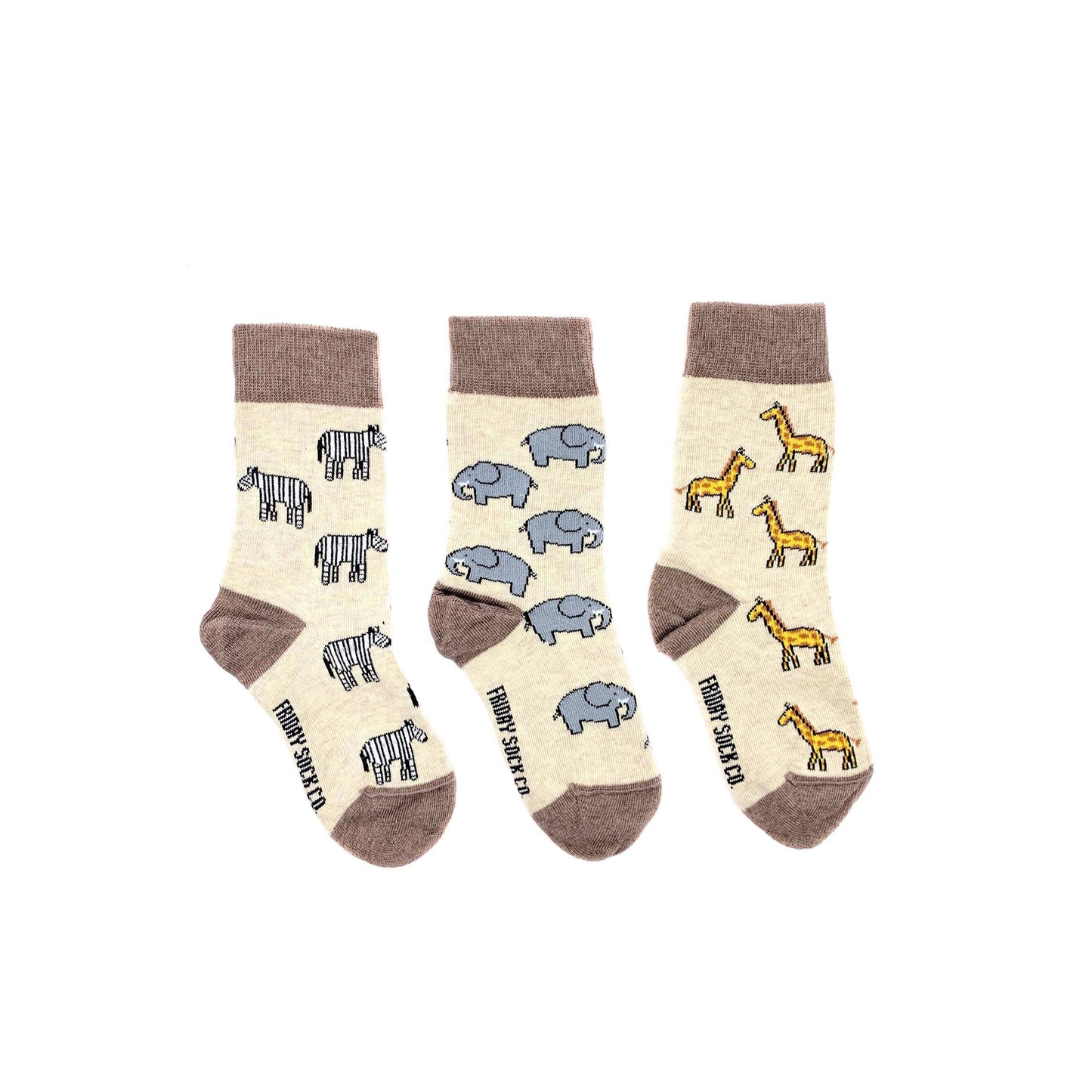 Kid’s Socks | Safari | Mismatched | Toddler | Infant