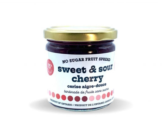 Sweet & Sour Cherry No Sugar Jam