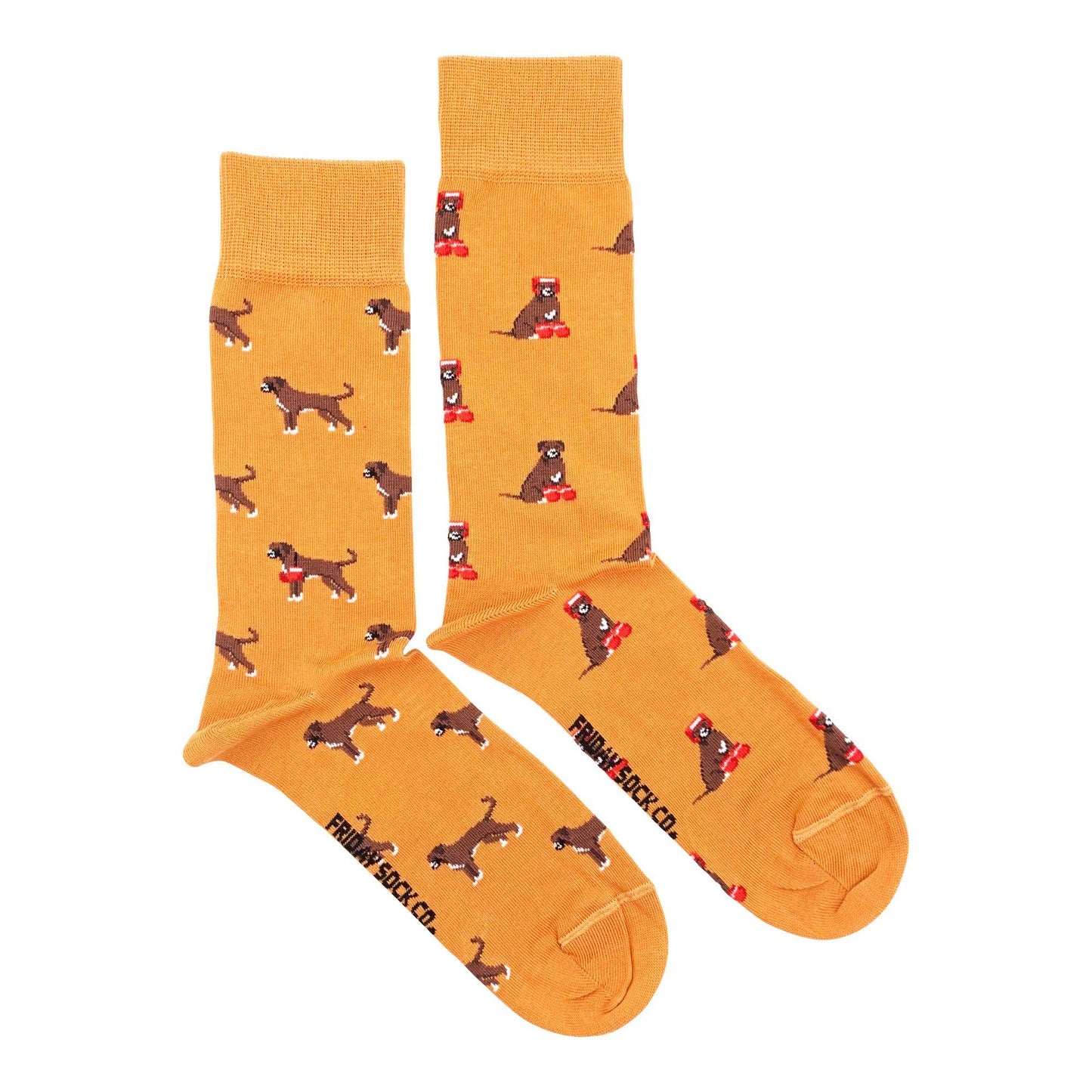 Dog Socks for Men | Boxer | Mismatched | Made in Italy