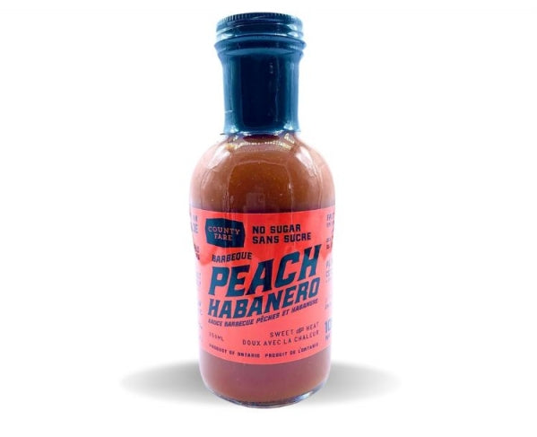 Peach Habanero Barbeque Sauce (No Sugar)