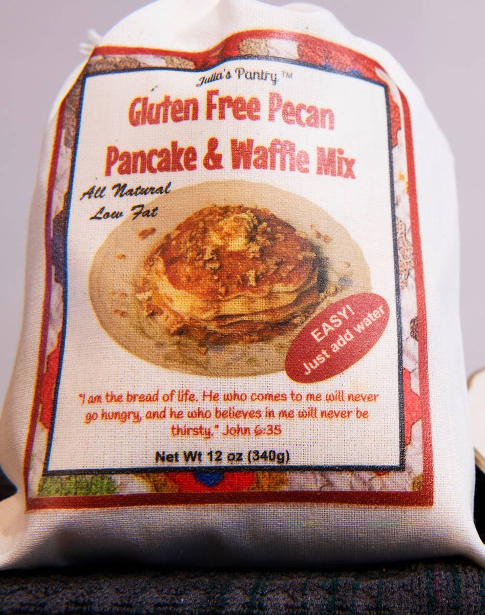 Gluten Free Southern Pecan Pancakes, 12oz Cloth Bag