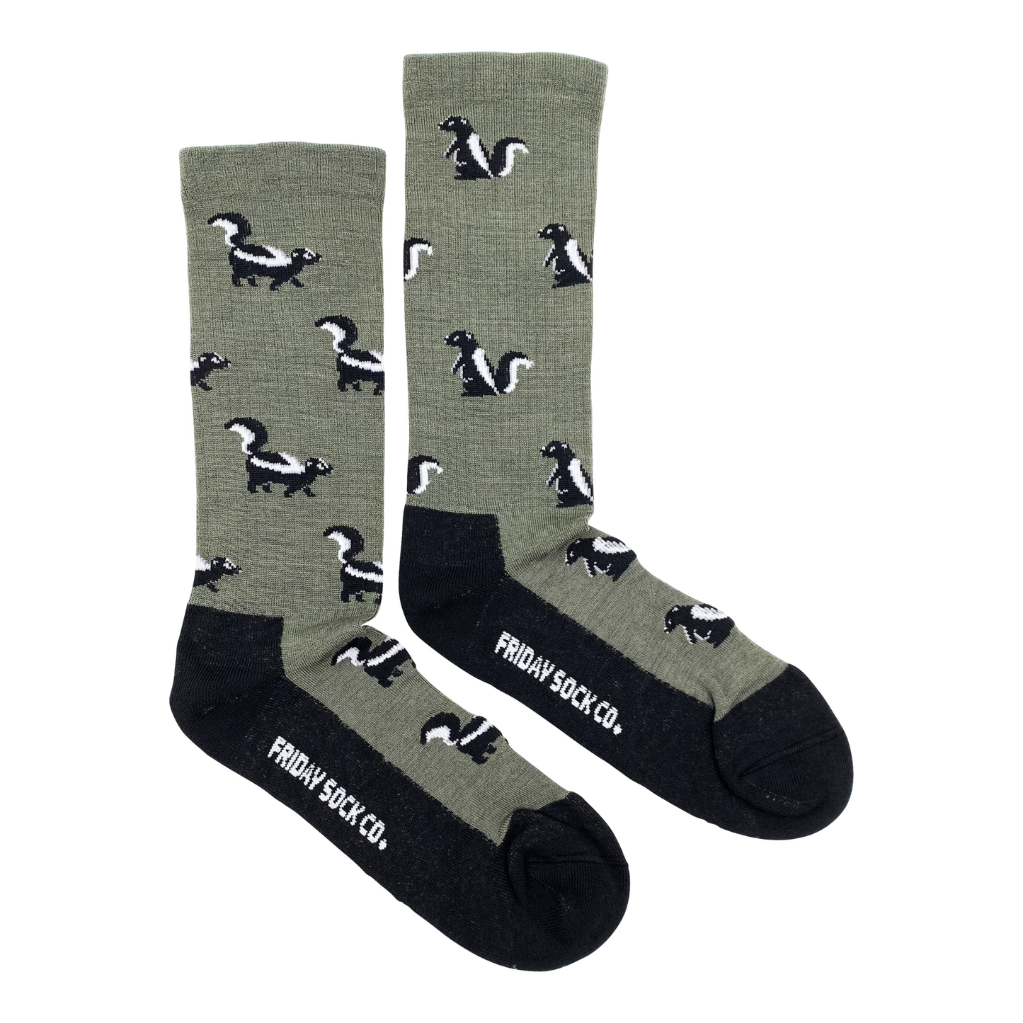 Merino Wool Socks | Skunk | Men's Mismatched Socks