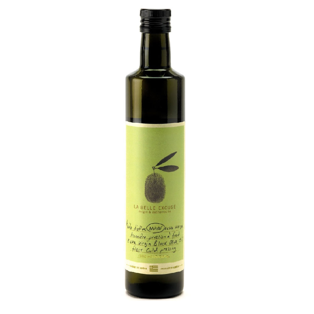 Extra virgin black olive oil