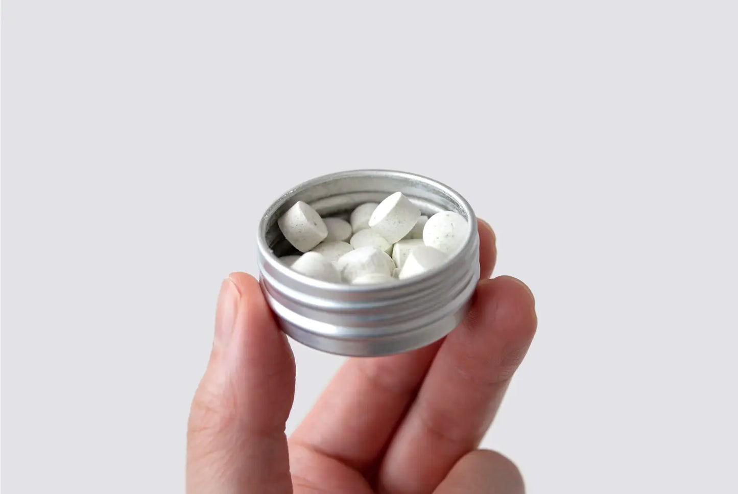 Travel Tin Toothpaste Tablets