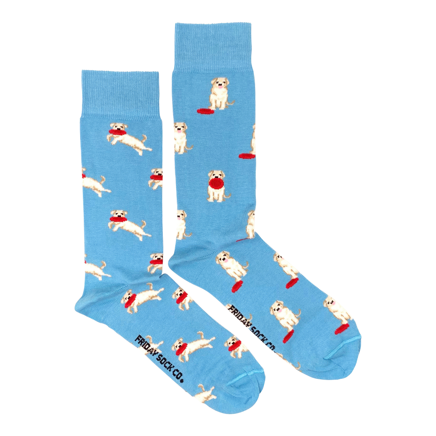 Men's Socks | Dog & Frisbee | Canadian | Ethically Made
