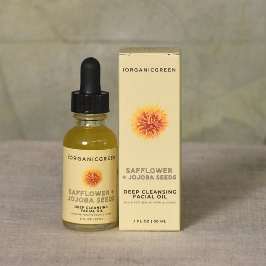 Safflower + Jojoba Seeds Deep Cleansing Facial Oil