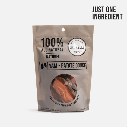 100% Sweet Potato All Natural Dog Treats