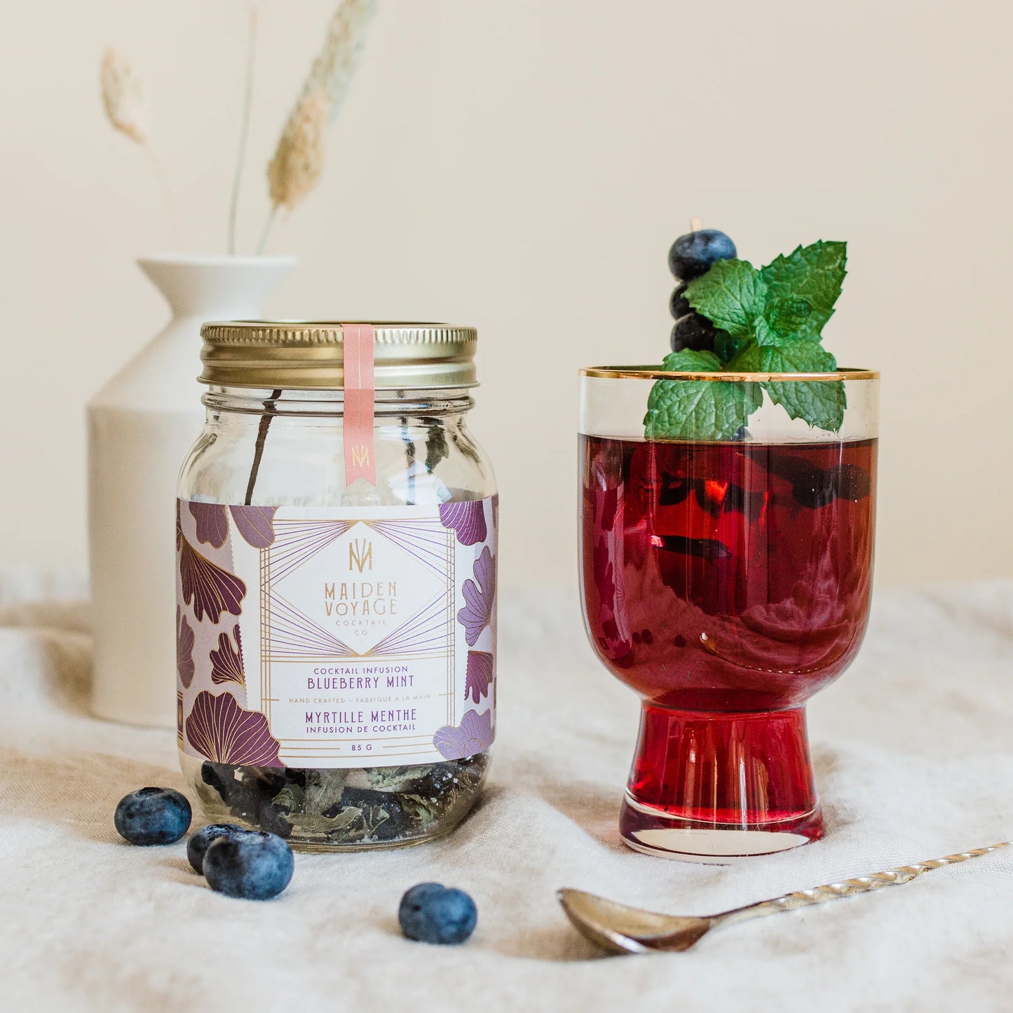 Blueberry Mint Cocktail Kit