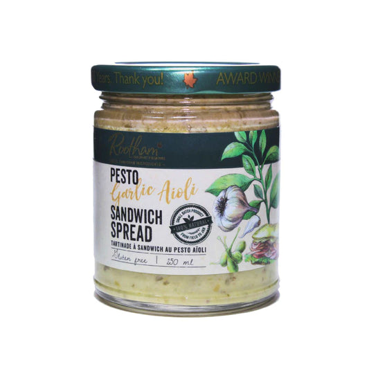 Pesto Garlic Aioli Sandwich Spread